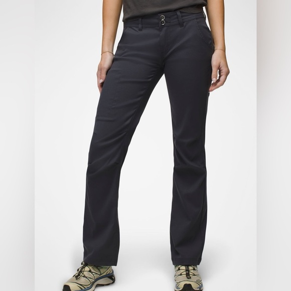 Prana Pants - PrAna Halle Pants Dark grey womens SZ 2 hiking Gorpcore outdoor UVF 50 tiny flaw